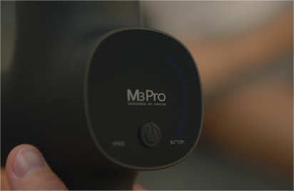 Opove M3 Pro Massage Gun – a professional-grade deep tissue percussion massager featuring 5 customizable speed settings for targeted muscle relief.