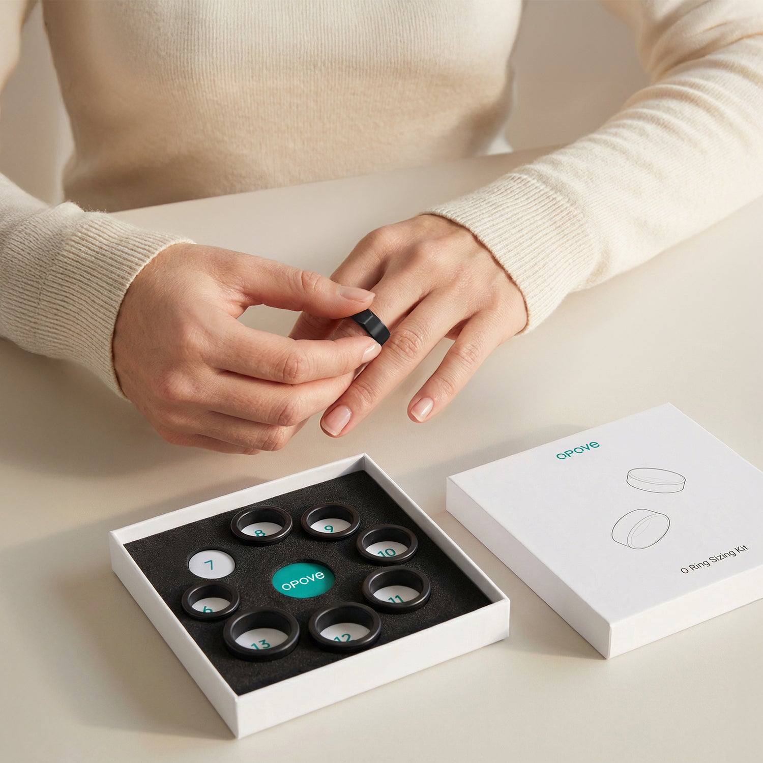 O Ring Sizing Kit - Find Your Perfect Fit for O Ring Smart Ring 