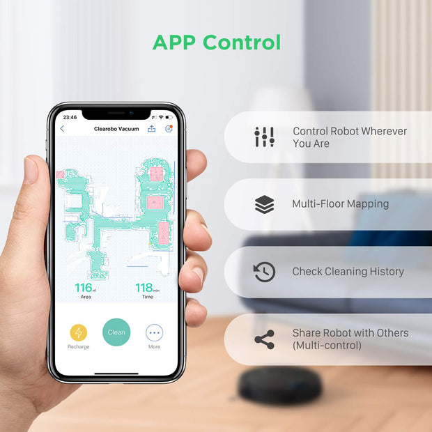 OPOVE Clearobo 3 Robot Vacuum Cleaner